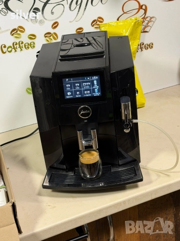 Кафемашина кафе автомат JURA S8 PIANO BLACK с гаранция, снимка 5 - Кафемашини - 52645904