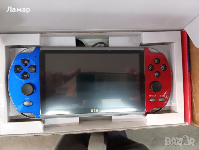 Преносима игрова TV ТВ телевизионна конзола, електронна игра с дисплей тип PSP Nintendo Sega, снимка 8 - Други игри и конзоли - 37845566