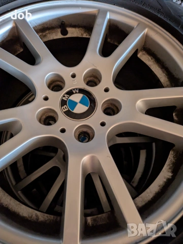 Оригинални алуминиеви джанти с летни гуми за БМВ Х3, E83, снимка 4 - Гуми и джанти - 54196018