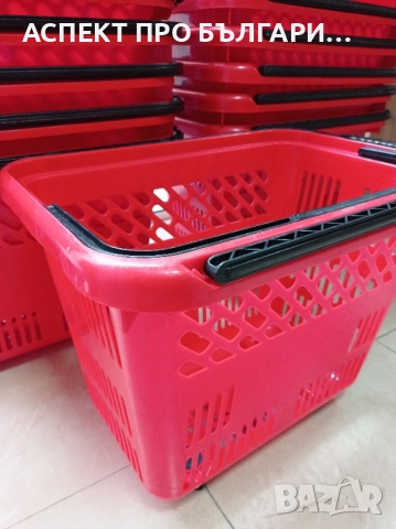Кошница за пазаруване 54л на колелца , снимка 4 - Оборудване за магазин - 52498159