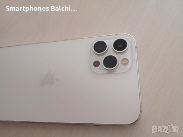 Iphone 12 Pro Max Silver -128gb - 100 %battery health , снимка 8 - Apple iPhone - 52115123