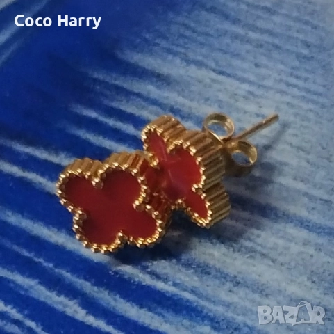 Обеци,медицинска стомана, снимка 3 - Обеци - 52982838