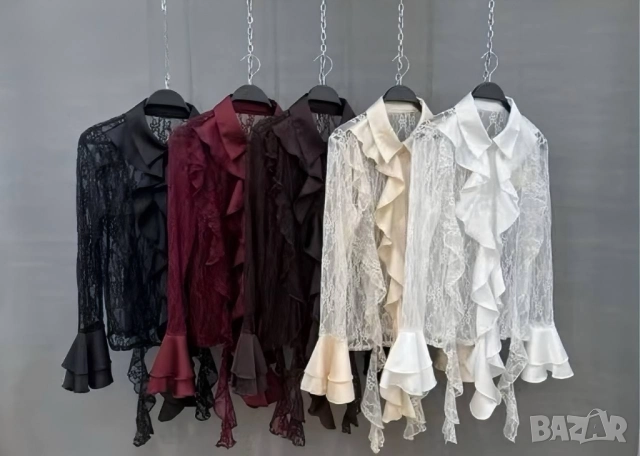 дантелени ризи , снимка 2 - Ризи - 51785842