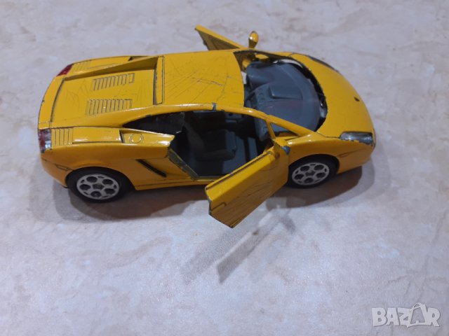 Желязна количка Lamborghini Gallardo - Kinsmart, снимка 11 - Колекции - 35438395