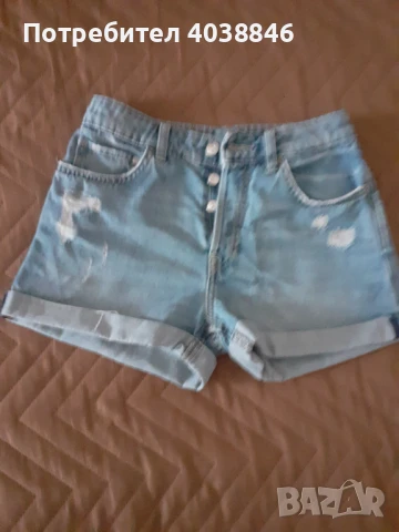 Дънкови къси панталони 