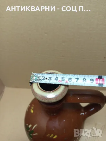 Соц Стара Глинена Стомна Бардуче., снимка 12 - Антикварни и старинни предмети - 50393773