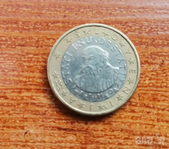 1 euro Slovenia 2007 Primoz Trubar
