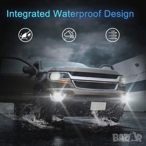 2 броя LED крушки за автомобил H11 / за мъгла, снимка 2 - Аксесоари и консумативи - 52599658