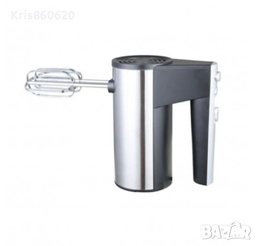 Ръчен миксер Voltz V51110H черен с инокс 300W, 5 скорости, 2 ГОДИНИ ГАРАНЦИЯ, снимка 1