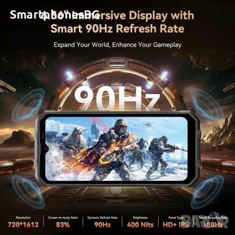 OSCAL Marine 2 24GB RAM 256GB ROM, с IP68 защита, снимка 8 - Телефони с две сим карти - 55920097