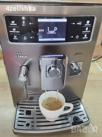 Saeco Xelsis - инокс , с БГ меню , внос от Австрия, снимка 2 - Кафемашини - 52949839