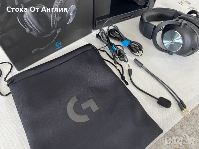 Слушалки геймърски  - Logitech Pro X , снимка 3 - Слушалки за компютър - 49974270