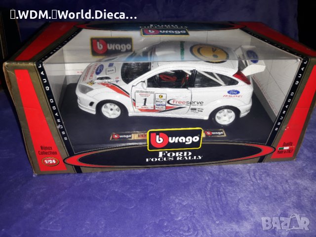 Ford Focus 1.24 Burago Made in Italy, снимка 2 - Колекции - 37377595