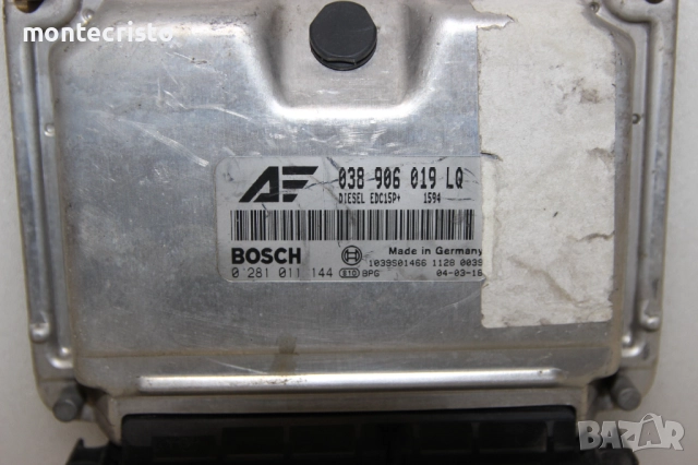 Моторен компютър VW Sharan (2000-2010г.) 038906019LQ / 038 906 019 LQ / 0281011144 / EDC15P+, снимка 2 - Части - 52978552
