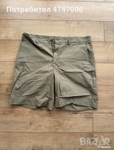 Мъжки къси панталони Zara в маслиненозелено