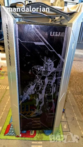 нова лимитираната компютърна кутия ASUS ROG Strix Helios Gundam Edition (GX601) , снимка 2 - Захранвания и кутии - 56215380