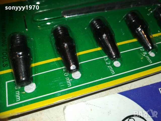 малък Комплект замби 2, 2.5, 2.8, 3.2, 4, 4.8мм. 2810201812, снимка 6 - Други инструменти - 30589778