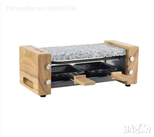 Електрическа плоча за грил и раклет H.Koenig, , снимка 2 - Скари - 49267295