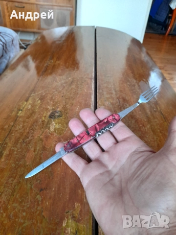 Стар джобен нож,ножче,ножка #141, снимка 4 - Други ценни предмети - 51881551