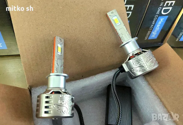 H1, H4, H7 Led +500% автомобилни крушки, снимка 8 - Аксесоари и консумативи - 49578609