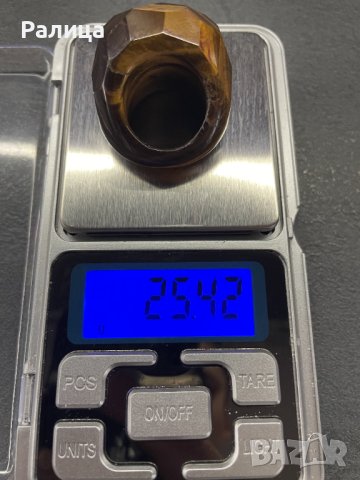 Пръстен Тигрово око, снимка 3 - Пръстени - 40521767