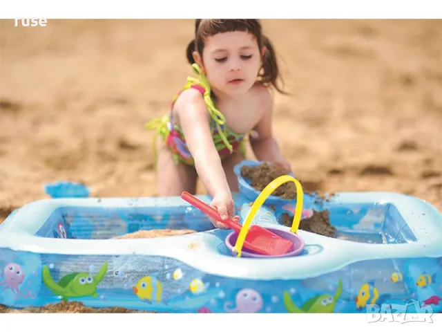 НОВИ! Детски басейн 3 нива за игра с пясък и вода, снимка 5 - Надуваеми играчки - 49073829