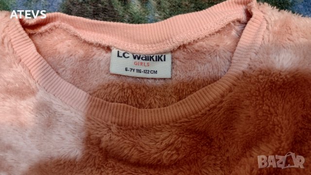 Детска плюшена рокличка LC WAIKIKI, снимка 3 - Детски рокли и поли - 42782514