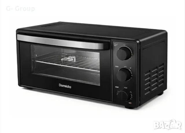 Електрическа фурна Domedia 20L,1300W – компактна, ефективна и универсална, снимка 6 - Печки, фурни - 55970818