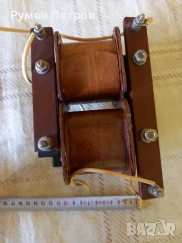 Трансформатор двоен, БГ, соц., снимка 5 - Друга електроника - 53973571