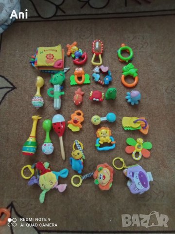Бебешки играчки, снимка 2 - Дрънкалки и чесалки - 31301366