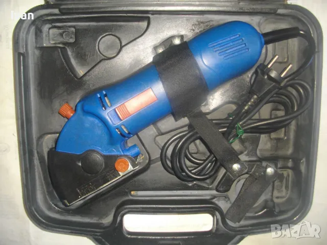 ЗА ЧАСТИ ЗА РЕМОНТ ЕЛЕКТРИЧЕСКИ МИНИ ЦИРКУЛЯР РОТОРАЙЗЕР Ф50,4мм/500W В КУФАР ПОЧТИ НОВ НЕ ТРЪГВА, снимка 2 - Други инструменти - 48402971