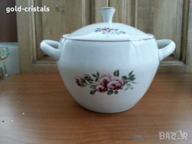 Стар български порцелан супник