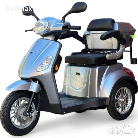 Електрическа триколка FullMax B1 - последен модел 2025 /подобрен/ в наличност - високо качество, снимка 4 - Инвалидни скутери - 52569975
