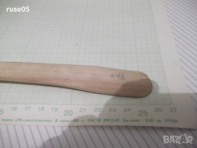 Лъжица дървена от соца нова, снимка 3 - Прибори за хранене, готвене и сервиране - 52514871