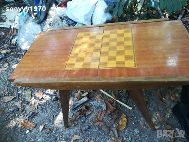 НЕВИЖДАНА СТАРА МАСА ЗА ШАХ АНТИК-FULL HD, снимка 11 - Колекции - 30178964