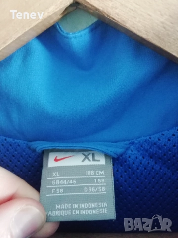Холандия оригинално яке футболно горнище спортно XL Nike Holland Netherlands мъжко синьо, снимка 7 - Спортни дрехи, екипи - 51819270