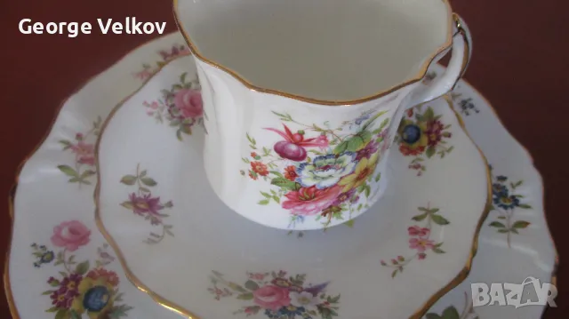 Hammersley Howard Sprays (Хамърсли),троен сет кафе/чай, снимка 6 - Сервизи - 49471855