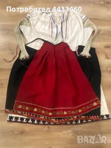 Автентична хърцойска носия - 3 части