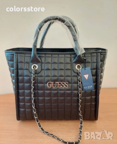 Черна чанта Guess/SG108x, снимка 2 - Чанти - 51680014