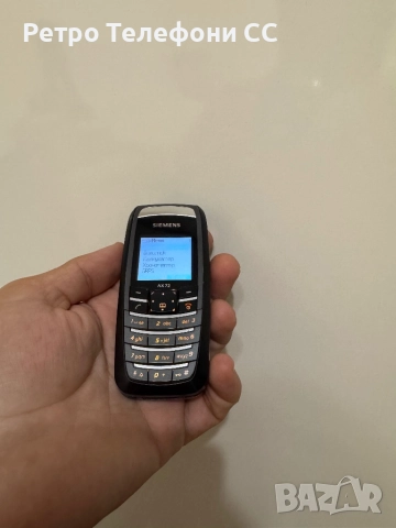 Siemens AX72 Магазински вид Черен като нов, снимка 4 - Siemens - 51840165