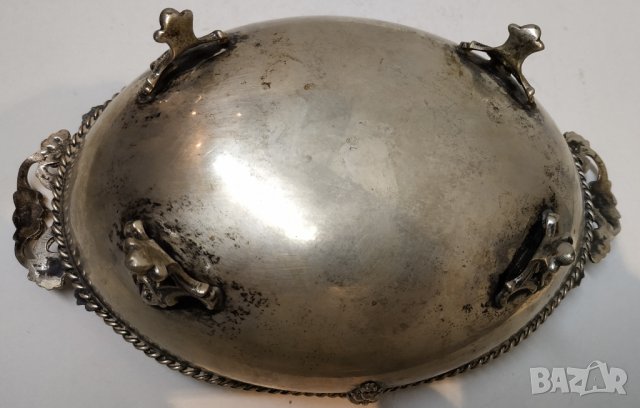 Сребърна купа, снимка 8 - Антикварни и старинни предмети - 29864923