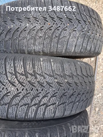 195 65 15 KUMHO 4броя зимни , снимка 2 - Гуми и джанти - 56207886