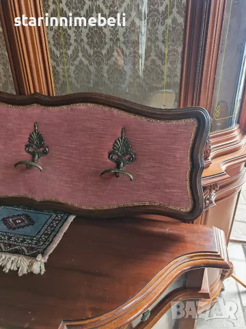 Старинна стенна закачалка , снимка 4 - Закачалки - 56507396
