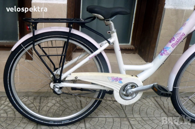 Мустанг Розово ! 24 цола капли ! Холандия ! Елегантен велосипед!, снимка 12 - Велосипеди - 54204925