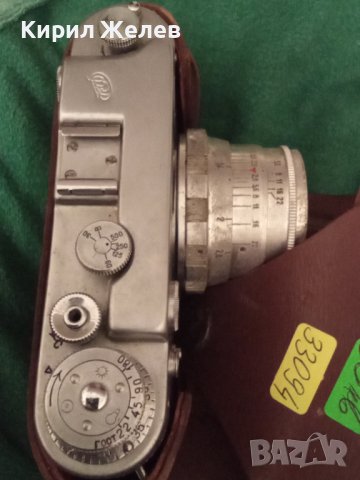 ФЕД 2 Стар СЪВЕТСКИ ЛЕНТОВ РЯДЪК МОДЕЛ FED 2 КОЛЕКЦИОНЕРСКИ ФОТОАПАРАТ в КОЖЕН КАЛЪФ 33094, снимка 15 - Антикварни и старинни предмети - 38418034