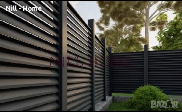 Ограда ( тип щора ) ПАНА, ЛАМЕЛИ, КОЛОВЕ, ВРАТИ, снимка 3 - Огради и мрежи - 52906103