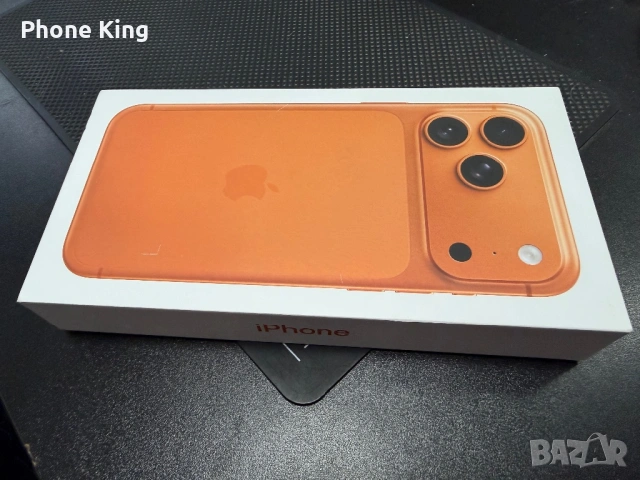 iPhone 17 pro max 256 gb Cosmic Orange Неразпечатан, снимка 2 - Apple iPhone - 54358050