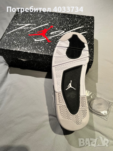 Nike air Jordan 4 retro, снимка 2 - Спортни обувки - 44810364