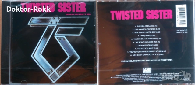 Tokyo Blade + Twisted Sister + Thin Lizzy – CD - дискове, снимка 5 - CD дискове - 48372780