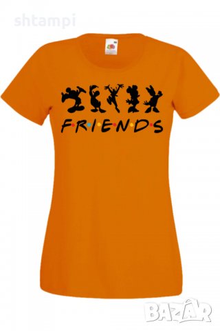 Дамска Тениска Mickey Friends,Изненада,Повод,Подарък,Празник, снимка 5 - Тениски - 37641836